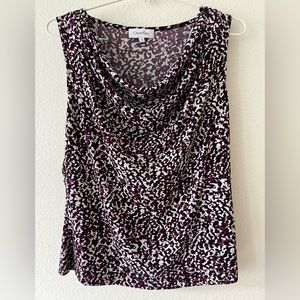 Calvin Klein cowl neck sleeveless top